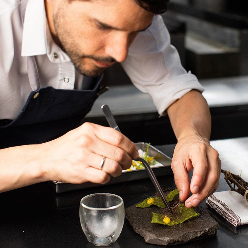 CREATIVECHEF Professional Chef Plating Kit, 10 Piece Culinary Plating Set, Bl...