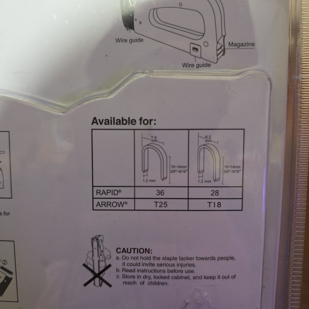 Air Locker M645 Professional Cable Tacker