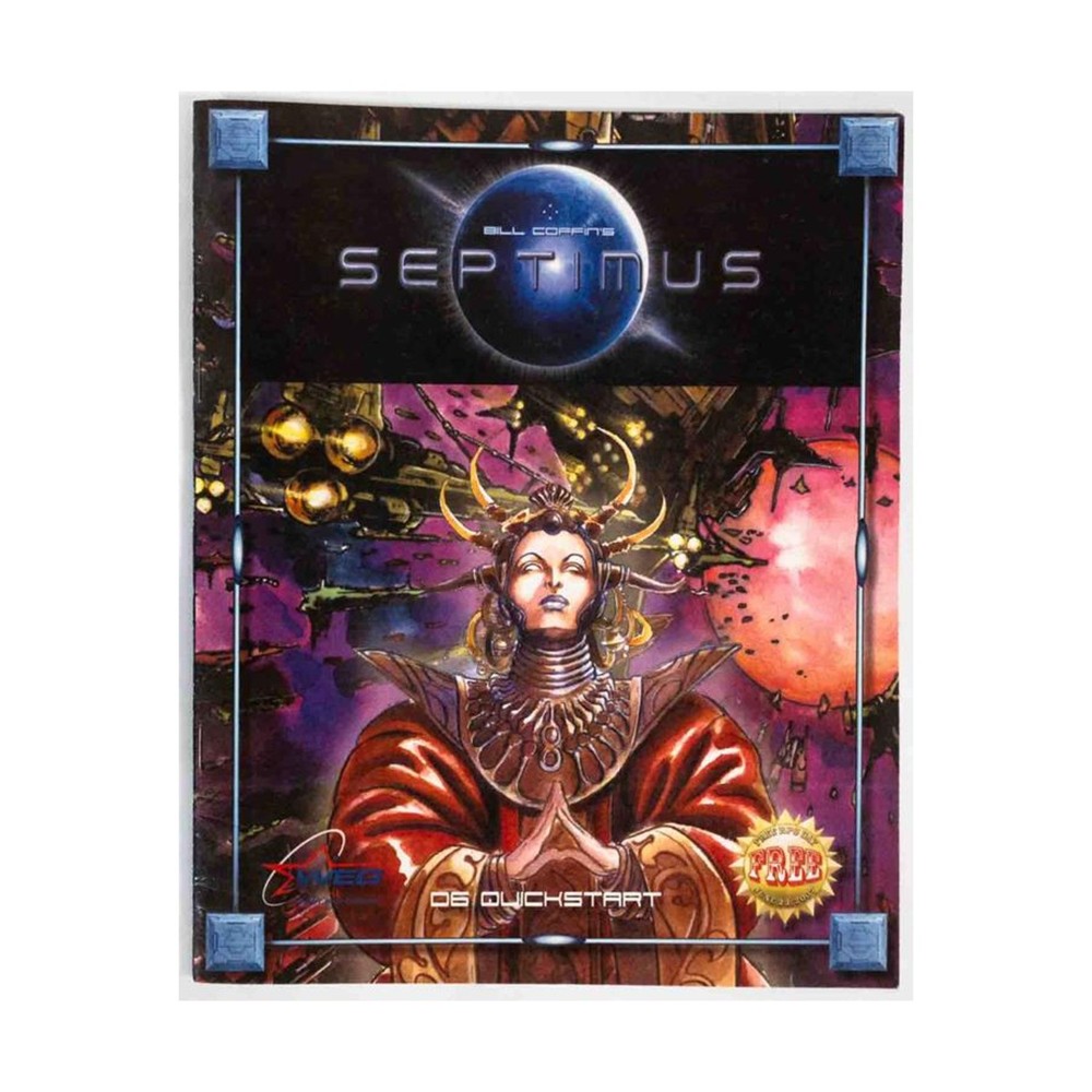 West End Sci-Fi RPG Fire & Forget Quick Start Rules w/Adventure VG+