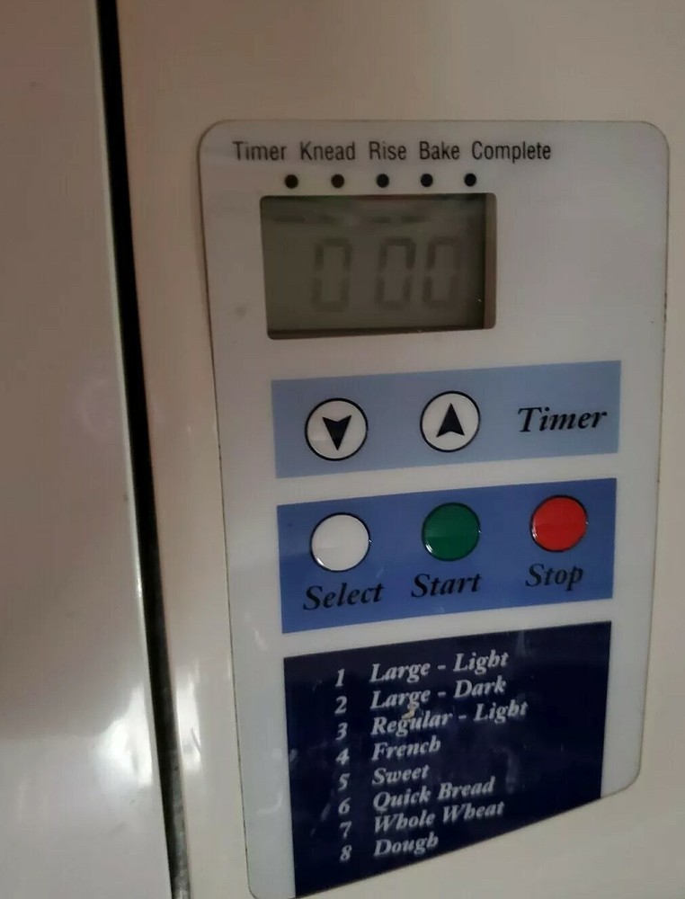 Regal Kitchen Pro Breadmaker K6743 Kitchen Appliance Auto Bread Machine - WORKS!