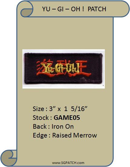 YU-GI-OH GAMERS PATCH - GAME05