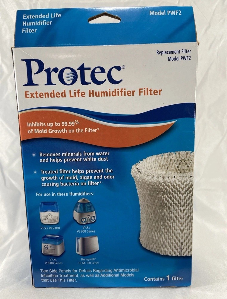 ProTec PWF2 Humidifier Filter -Extended Life White PWF2