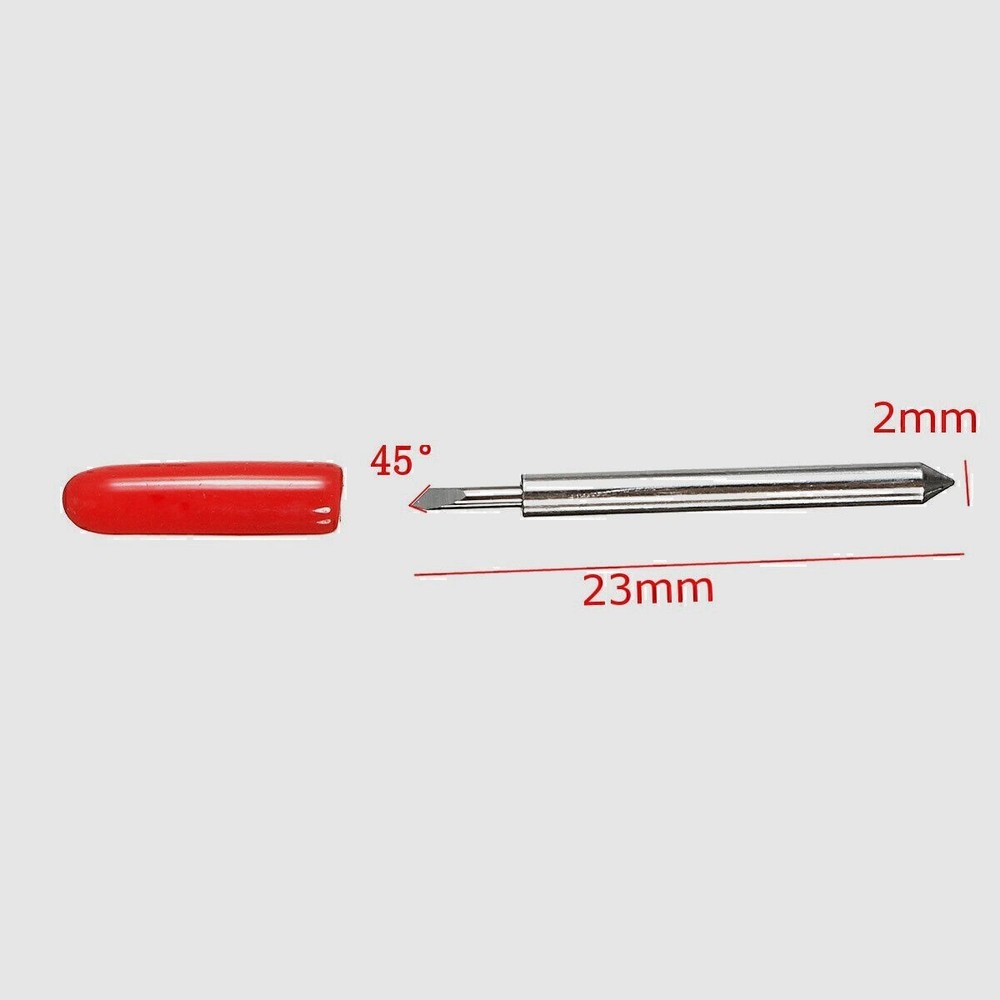 Replacement 15pcs Roland Blades 45° Cutting Plotter Carbide for Roland Cutter