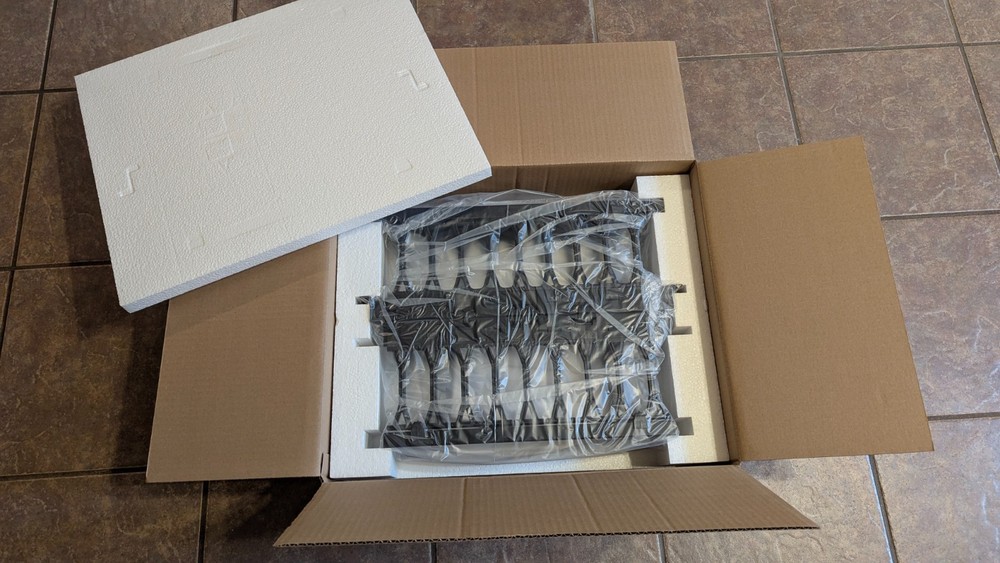 Commscope Network HTK-19-DS 2U Horizontal Trough Kit Double Sided 760128850 Rack