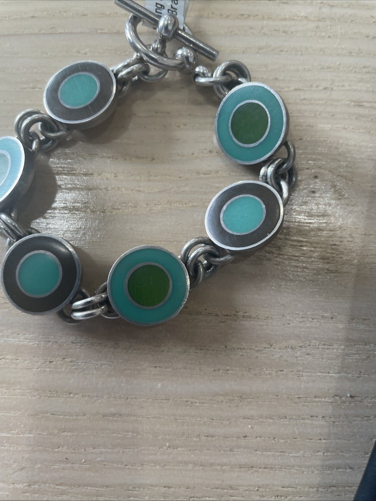 Sturling Silver Retro Bracelet