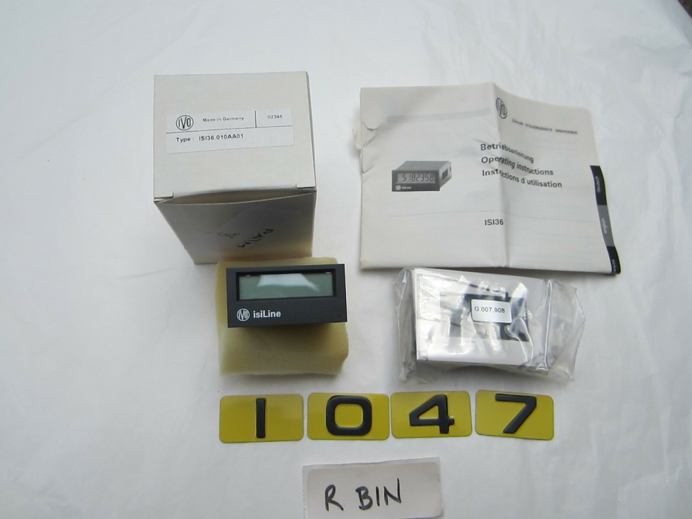 IVO LCD TACHOMETER   ISI36.010AA01