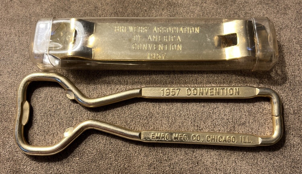 Brewers Association Of America Convention 1957 2 Different Openers