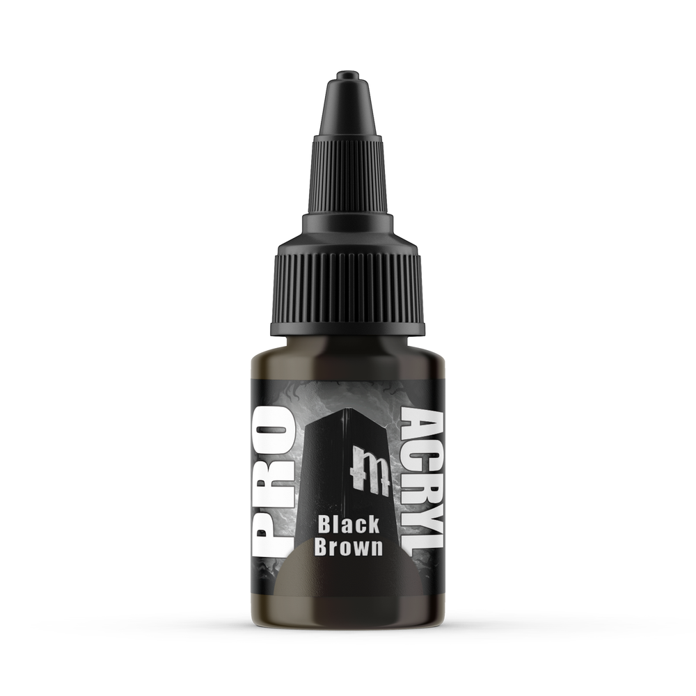Monument Hobbies 040-Pro Acryl Black Brown