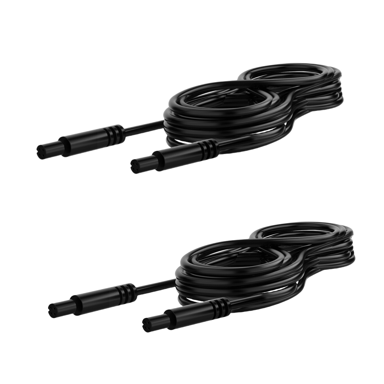 2PCS 6.6FT 4 Pin Extension Wires Cable For Full Angle RGB/RGBW LED Rock Lights