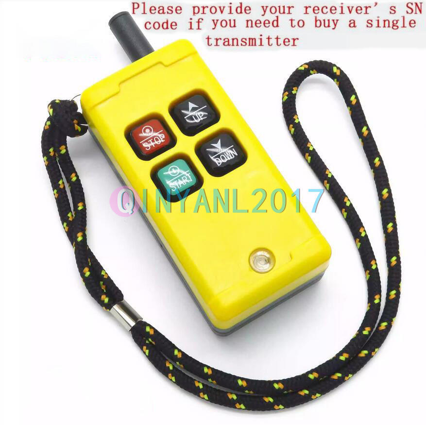Industrial wireless remote control Elevator Remote Control Switch 500M F21-2S-Y