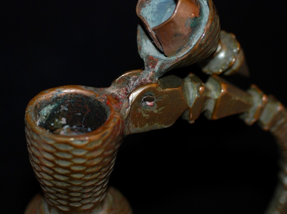 Antique Museum Quality Middle Eastern Islamic Copper Ewer