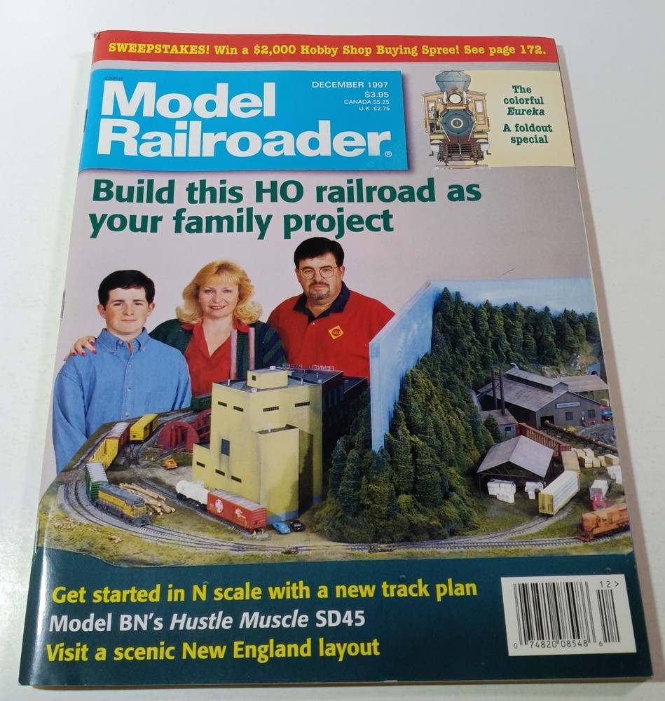 Model Railroader Magazine (December, 1997)