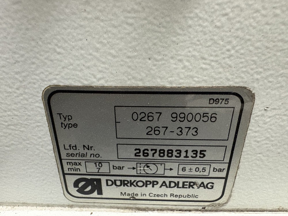 Durkopp Adler 267 Walking Foot Sewing machine 110 Volt