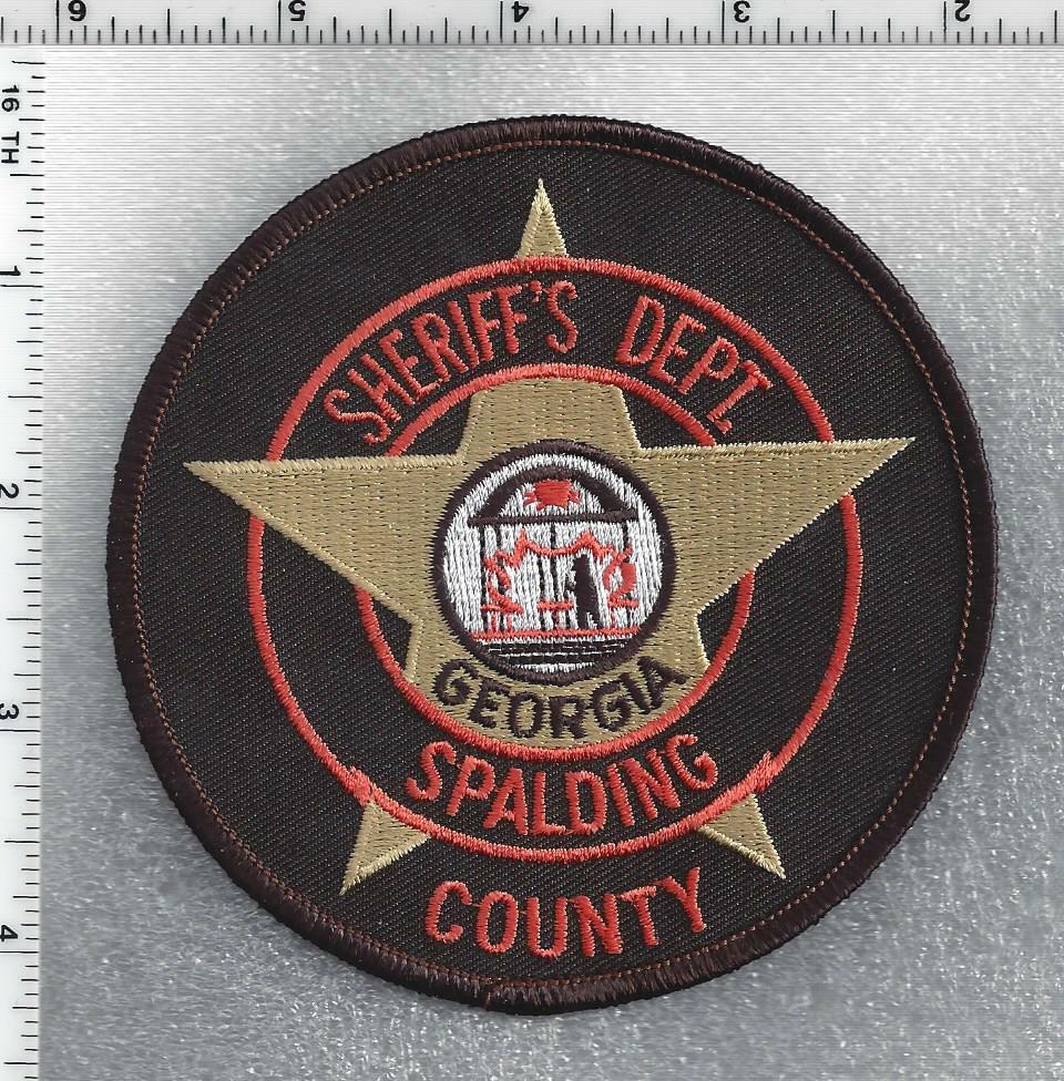 Spalding County Sheriff's Dept. (Georgia) 3rd Issue Shoulder Patch
