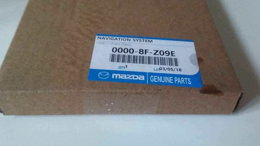 Genuine Mazda Navigation System 0000-8F-Z09E