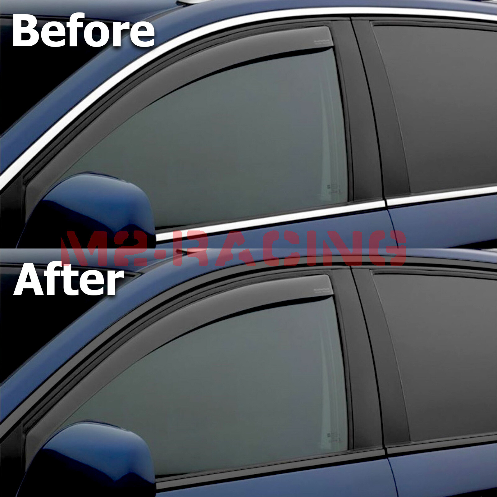 3M 2080 Black Vinyl Wrap Kit for Blackout Chrome Delete1 Window Trim Door Trim