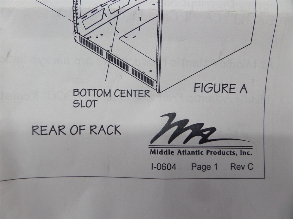 Middle Atlantic 95-355 Slim Side Panel Hardware Kit