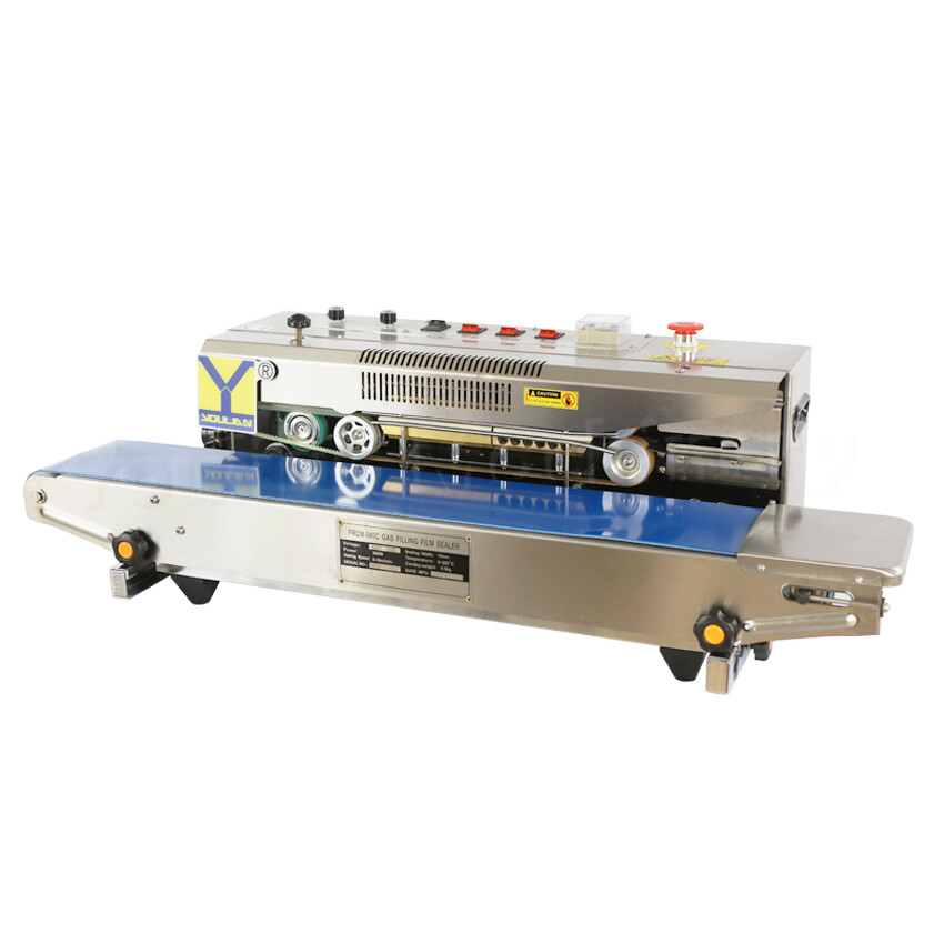 Plastic Bags Heat Sealer Continuous Band Nitogen/Air Flushing Sealer US STOCK