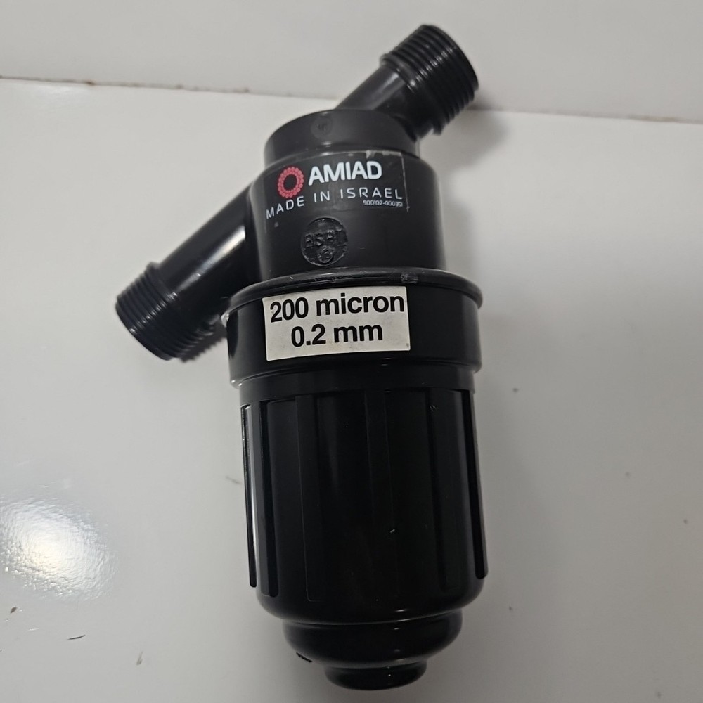 New Amiad 200 Micron 0.2mm Filter Y Pipe Screen Filtration Module System Unit