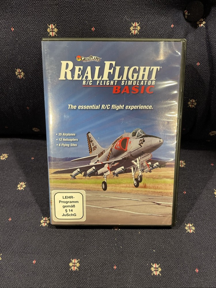 Great Planes Real Flight R/C Flight Simulator Basic Rare OOP