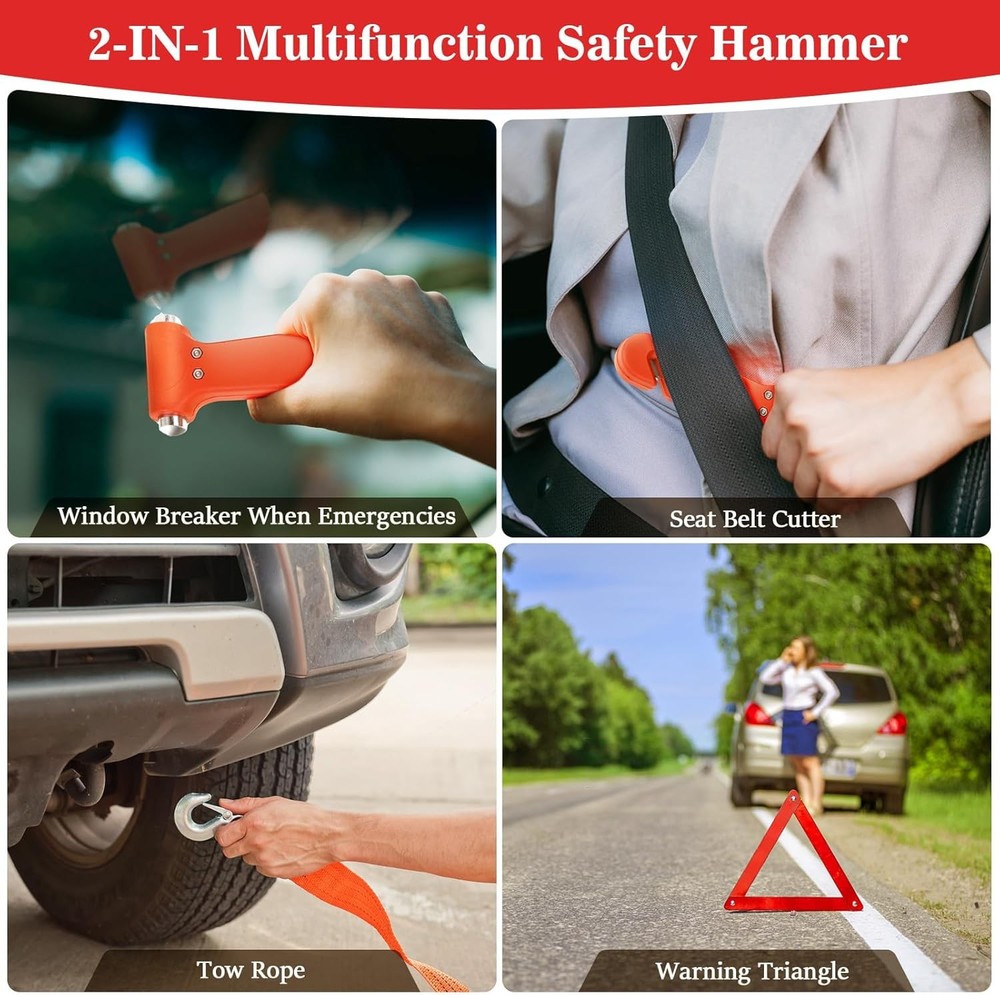 Automotive Emergency Roadside Tool Kit