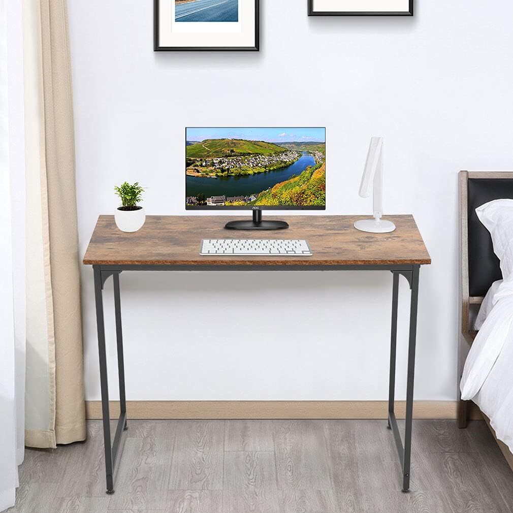 Computer Desk,39.4 inches Home Office Desk Writing Study Table Modern Simple