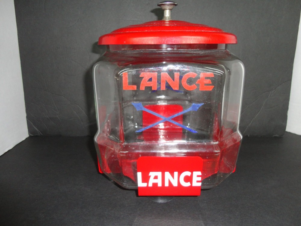 LANCE CRACKER 8 SIDED SMALL JAR COUNTER BRACKET FOR 7 " TALL JAR BRACKET ONLY