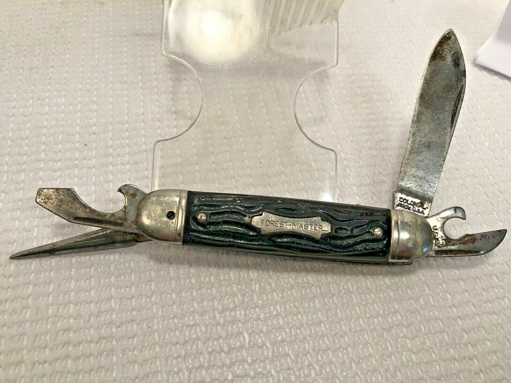 4-Blade Colonial Forest Master Knife 3 3/4" closed Reduced!