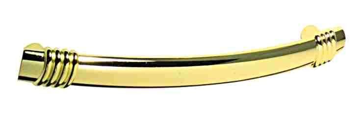 5" Knuckle Pull Polished Brass