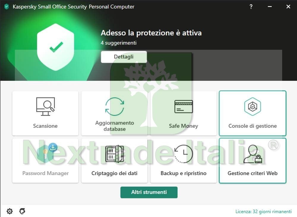 SMALL OFFICE SECURITY PC MAC ANDROID IOS 10 USERS 1 SERVER 1 YEAR