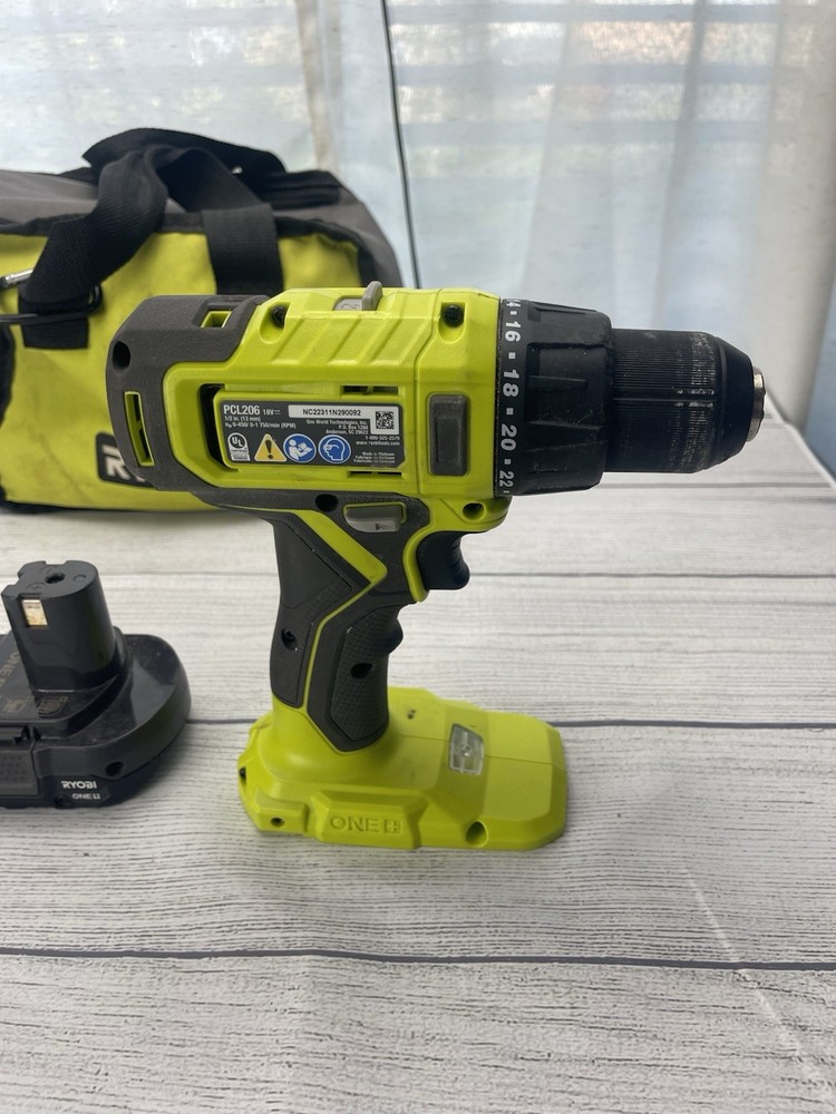 Ryobi One + Lot 2 Carring Bag