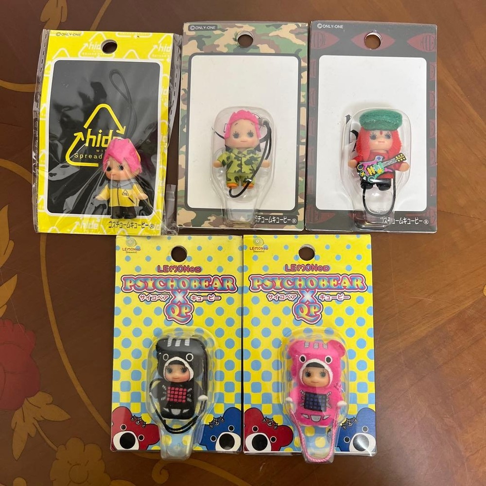 [New and Unopened] Hide Kewpie Strap Set of 5