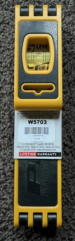 PERFORMANCE TOOL 24 INCH FOLDING LEVEL W5703