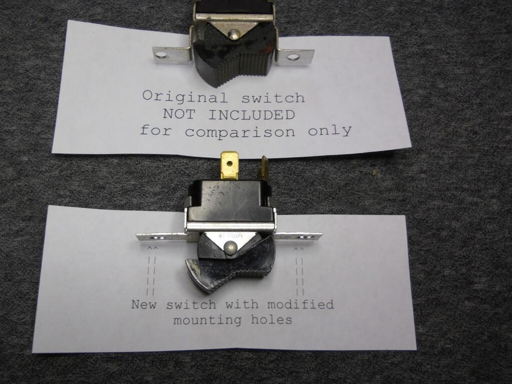 Power switch replacement for Heathkit SB220/SB221