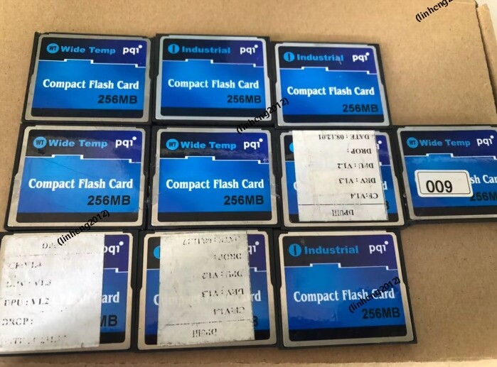 10PCS  PQI 256MB CompactFlash Card CF  Card