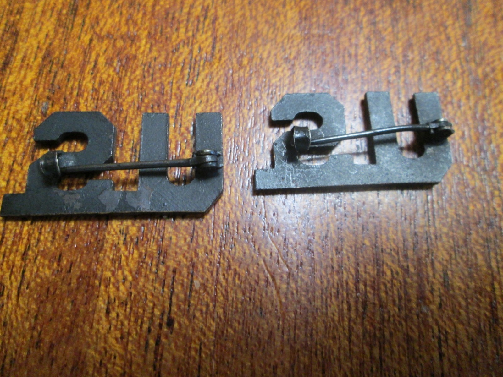 ORIGINAL World War I Silver Pilot's Wings W/ Gold US, plus matching insignia