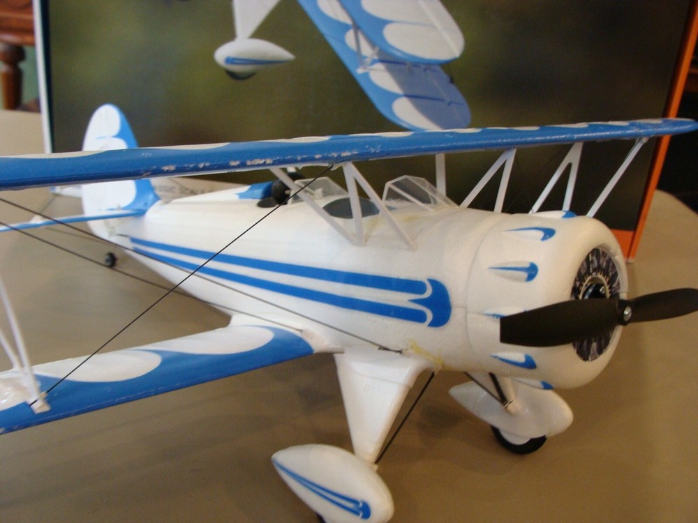 E-flite UMX Waco BL BNF Basic Biplane AS3X® Stabilization RC Airplane EFLU5350