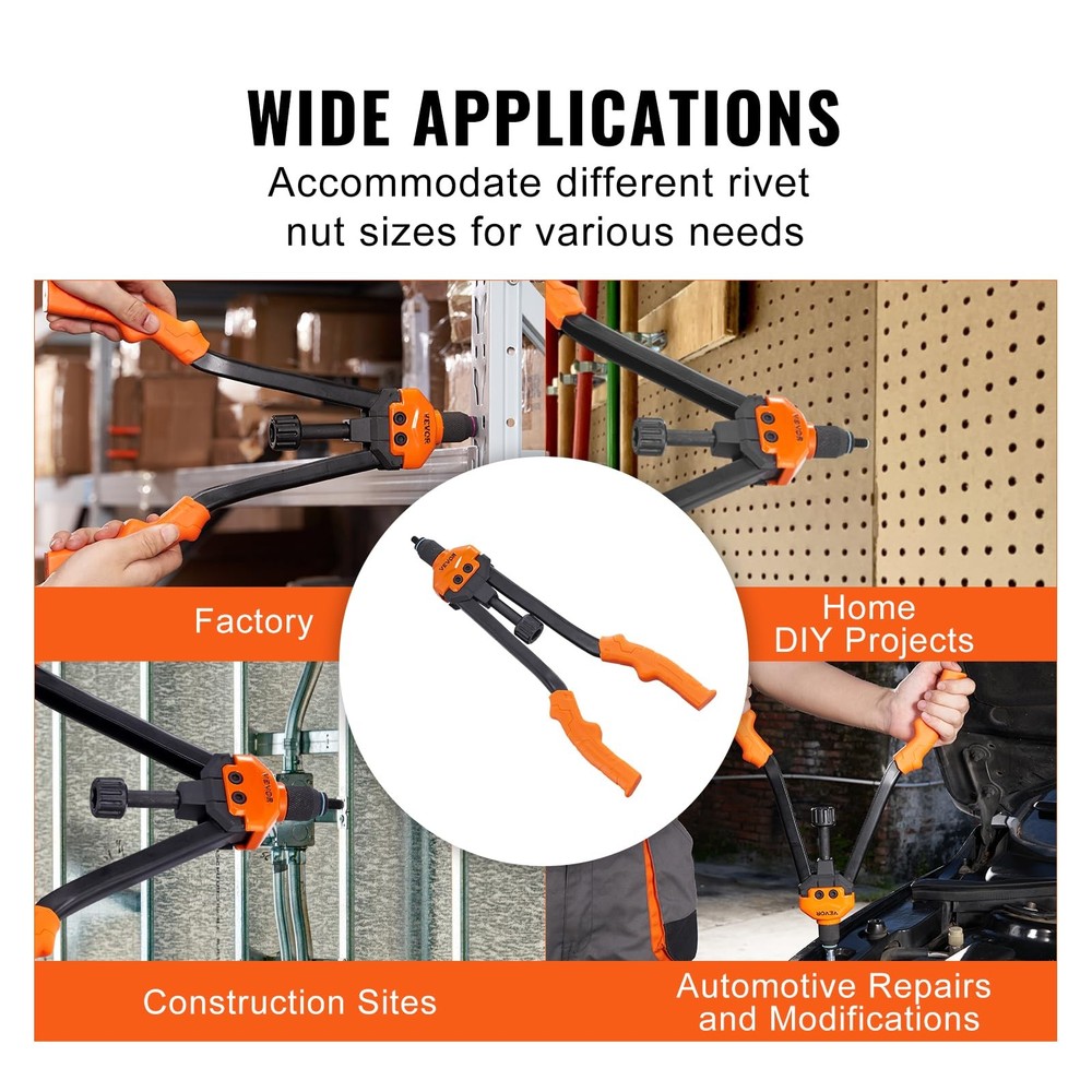 16 Inch Rivet Nut Tool Heavy Duty Rivnut Tool Kit