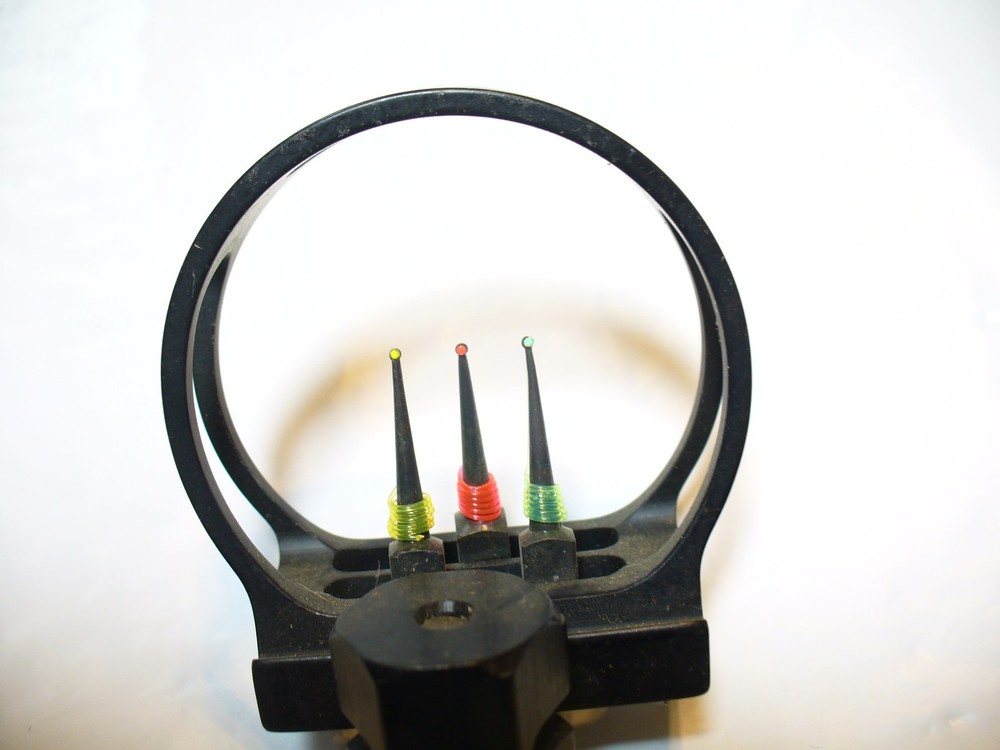 3 Pin Fiber Optic Sight NEW DISPLAY