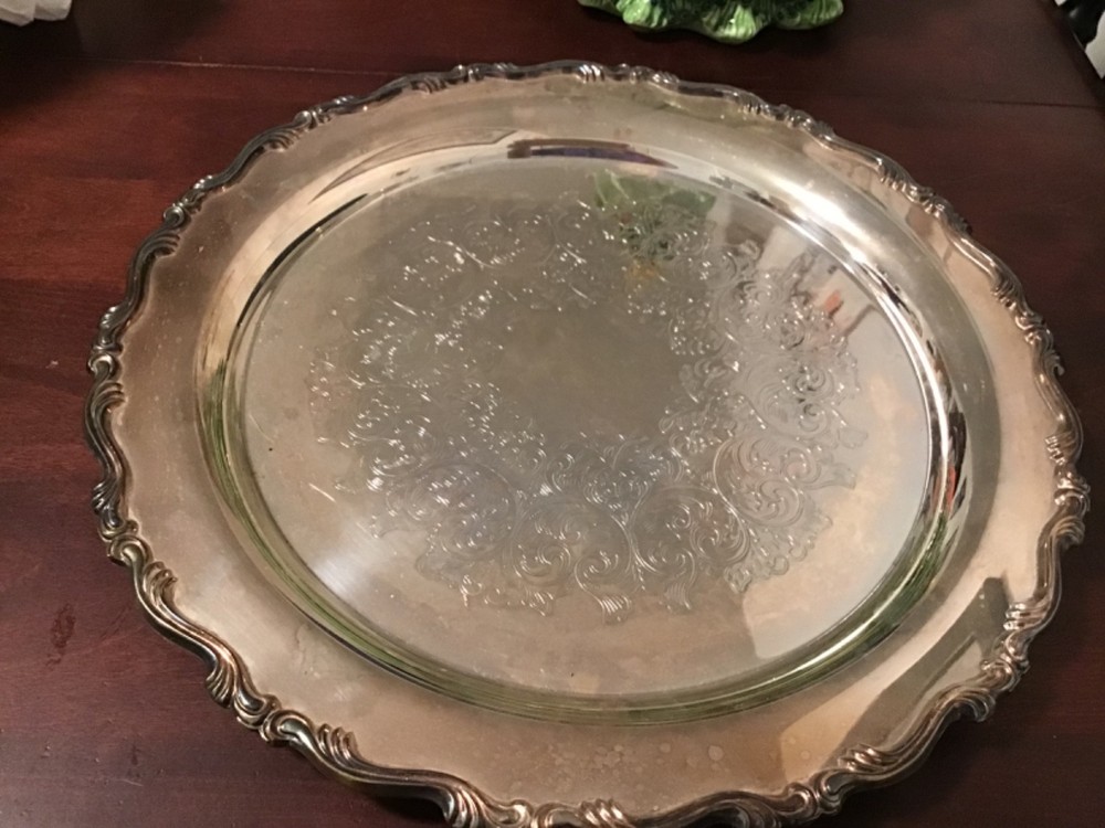 Oneida Silver Plated Serving Tray