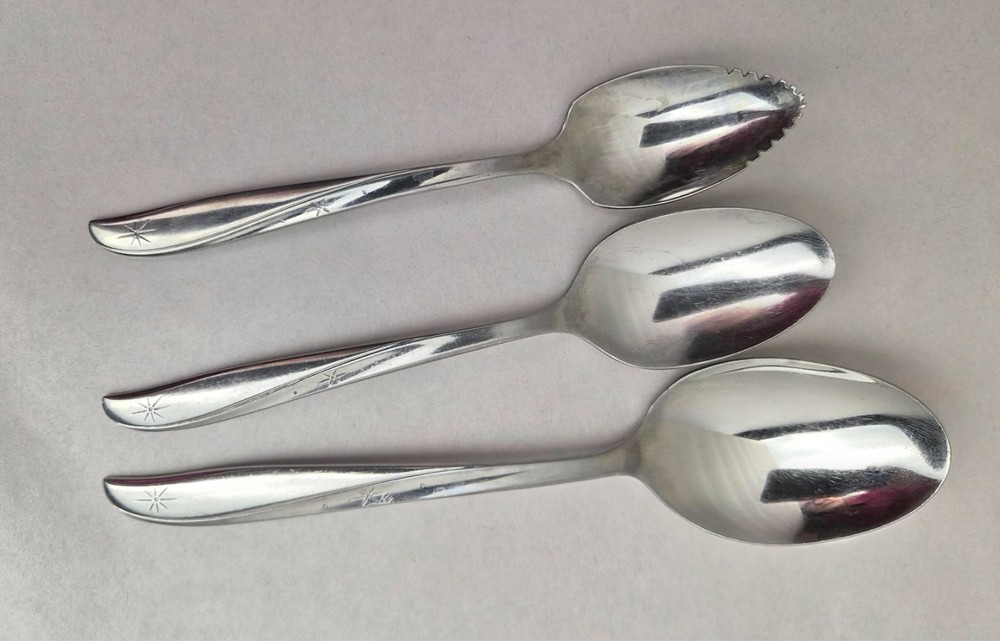 Oneida community stainless Twin Star, Atomic