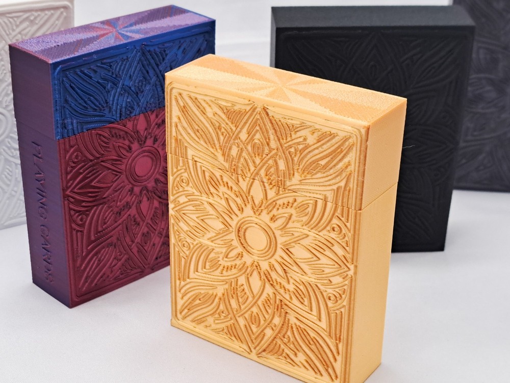 Playing Card Protector Box Hard Plastic Durable Stylish Portable Case