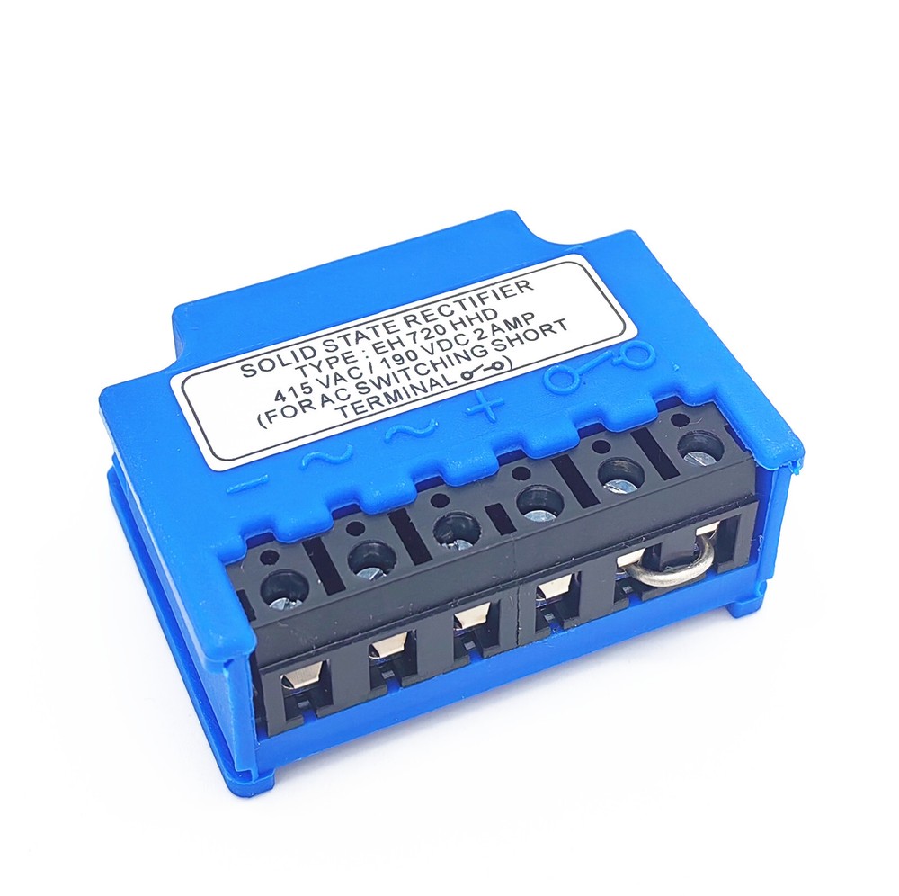 SOLID STATE RECTIFIER EH 720 HHD 415VAC/190VDC 2AMP brake rectifier