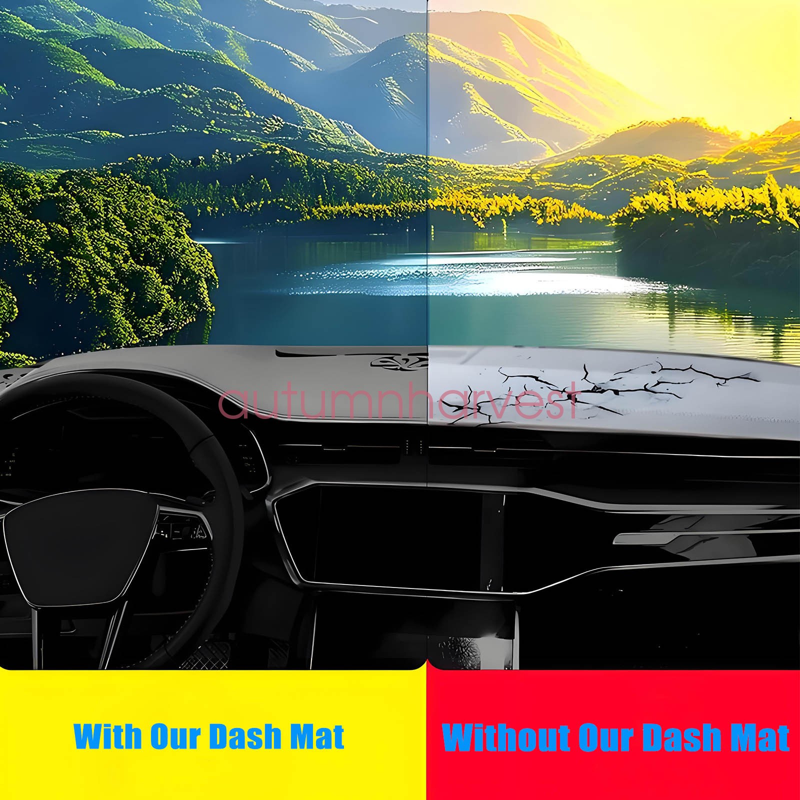 For 2004-2010 BMW 650Ci 650i 6 Series Leather Dashboard Dash Cover Dashmat