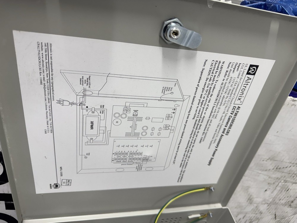 ALtronix ALTV615DC8ULCB Proprietary Power