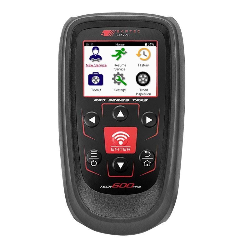 NEW BARTEC TECH600PRO WRT600PRO TPMS TOOL WIFI 2.8 High Resolution Color Display