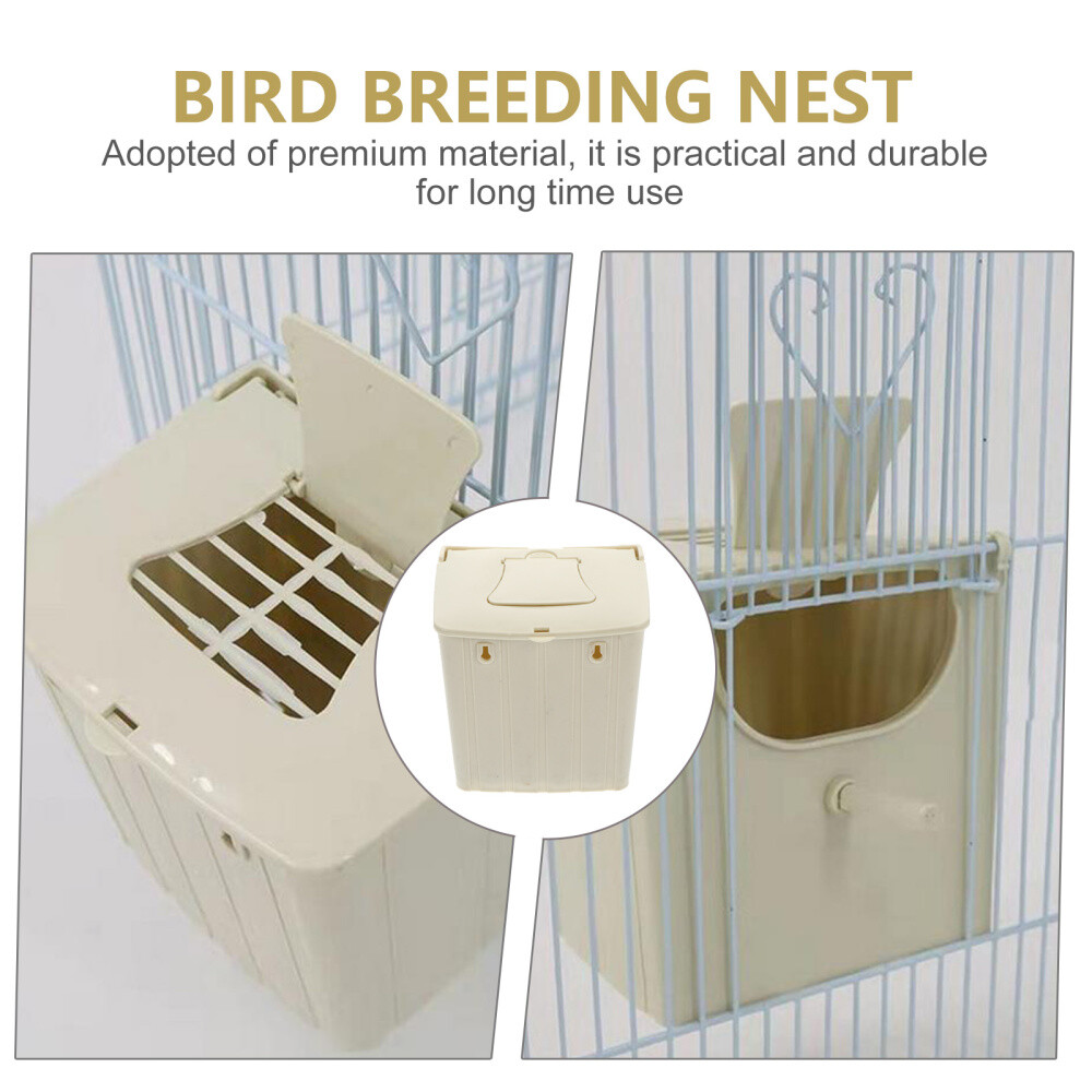 Parrot Breeding Box Bird Parakeet Nest Boxes for Parakeets Nesting