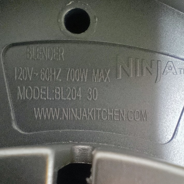 Ninja Pulse BL204 30 Replacement Two Tier Double Blade ONLY