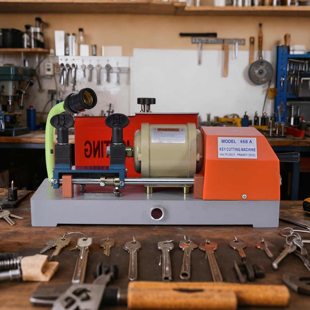 Upgrade Horizontal Cutter Cutting Machine Duplicating Machine for Hardware Store