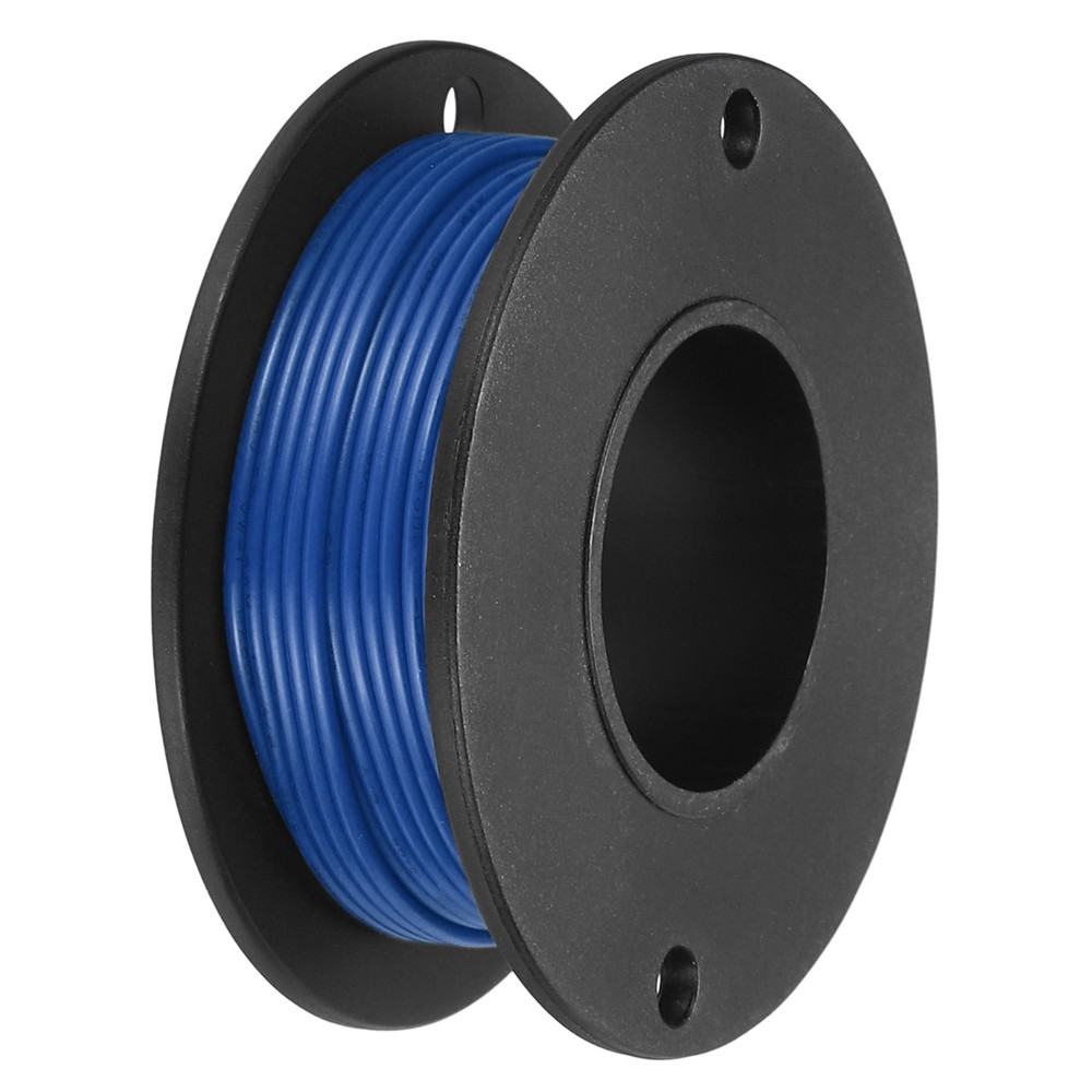 30AWG Stranded Wire PVC Hookup 10M/33ft Blue, Electrical Wire UL1007 Spool